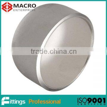 Stainless Steel Butt Welding Pipe Fittings, Roung Cap