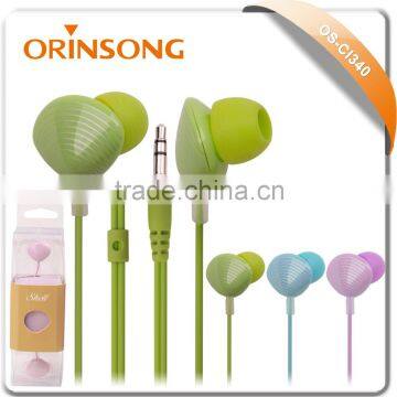 Popular hottest cheapest promotional earbud earphone