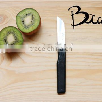 Best selling good quality disposable colourful fruit knife with AS handle BD-K6654