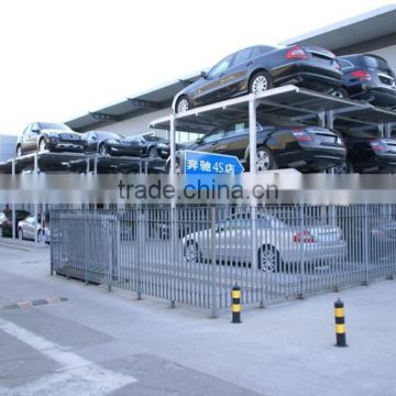 Mechanical 3 level auto car parking lift