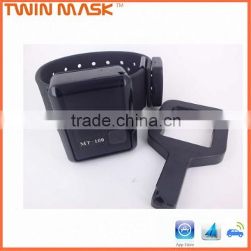 tamper proof with voice surveillance tracking device gps personal tracker