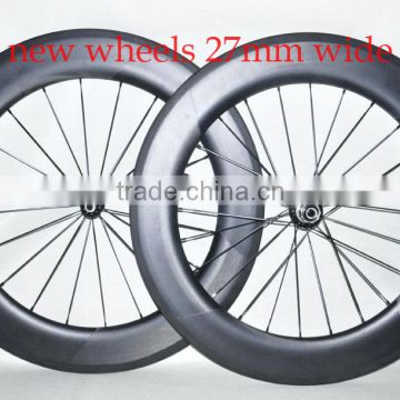 2015 new product high stiffness material 700c cycling carbon road wheels
