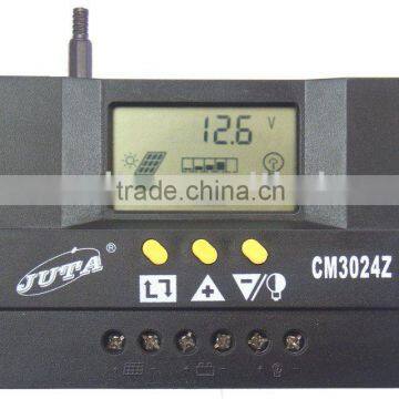 LCD display 30A PWM charge controller /solar regulator