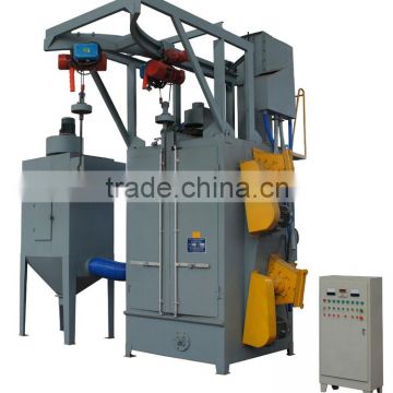 Double hook shot blasting surface cleaning machinery
