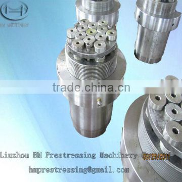 prestressed epoxy steel strand external cable anchorage China Manufacturer