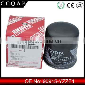 Genuine 90915-yzze1 manufacturers made in china car engine oil filter for toyota
