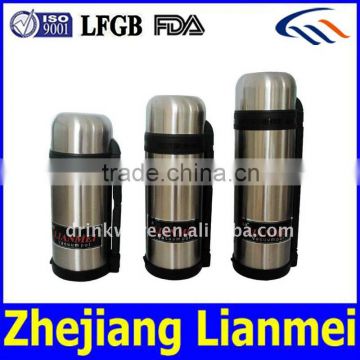 Eco-friendly FDA LFGB certified stainless steel thermos flask branded, water flask, drinking flask