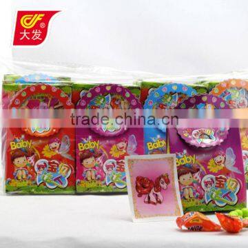hot sell super baby girl's box toy candy