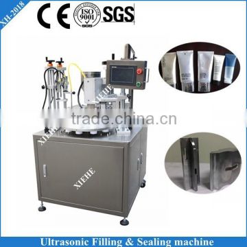 Ultrasonic Sealing Automatic Plastic Tube Cream Filling Machine