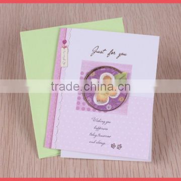 fashion new design mini greeting card wholesale