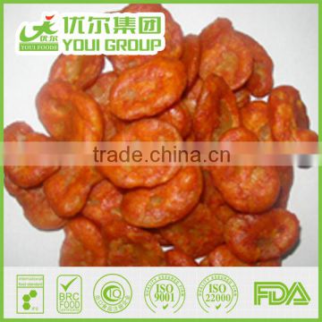 HACCP,ISO,BRC,HALAL Certification Cajun Broad Bean Chips Snacks with best quality and hot price