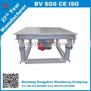 cement vibrating table