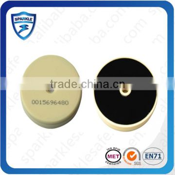 PPS inject rfid laundry token/diameter 30mm or 25mm ntag203 rfid hf laundry tag