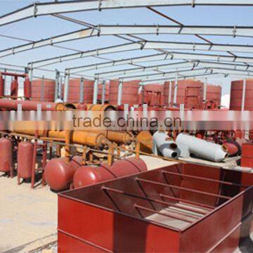 continuous used tire pyrolysis equipment