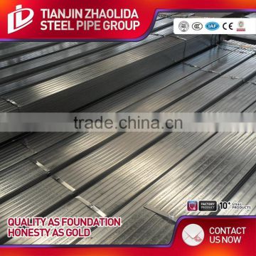 JIS G3446 square square steel tube supplier from Tianjin manufacture