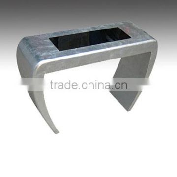 High quality best selling metallic silver rectangle table from Vietnam