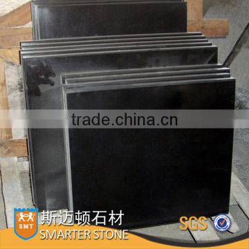 Polished black basalt tiles basalt with own factory and good price