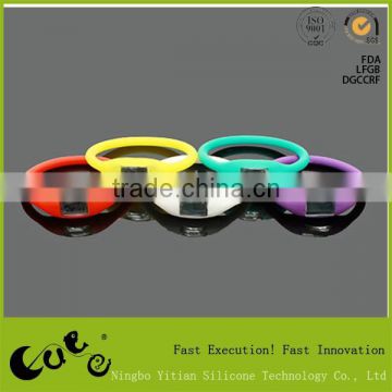 Silicone wrist band/ watch for sports