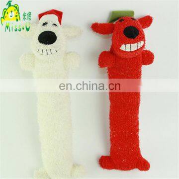 China Long Lasting Soundable Plush Dog Pet Toys Wholesale