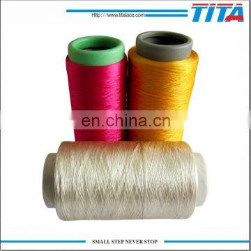 Polyester DTY twisted yarn 120-1200tpm