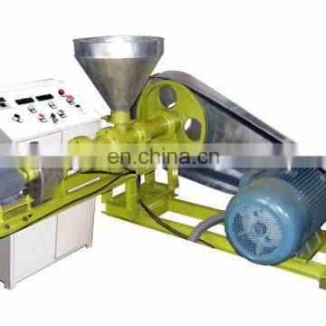 Cheapest price but high efficiency floating fish feed pellet extruding machine with CE certificate