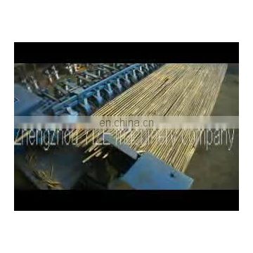 Bamboo strip mat weaving machine for sale / reed mat knitting machine