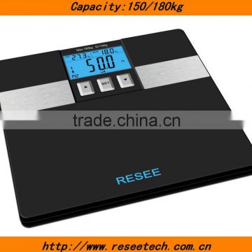 Bathroom Scale Resee Body Fat Analyzer and Scale Model