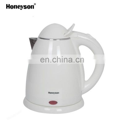 Honeyson 0.8L double body auto off tea electric kettle for hotel