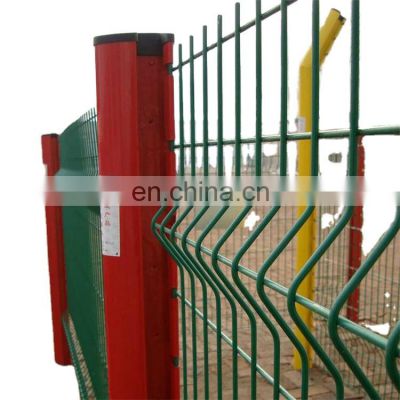 Multipurpose wire fence Hot Dipped galvanized Stainless steel tube Triangle Bended Fence