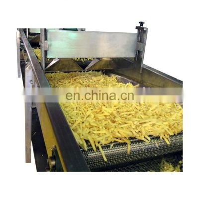 Full automatic  french fries freezing production line machine price/ french fries machinery commercial
