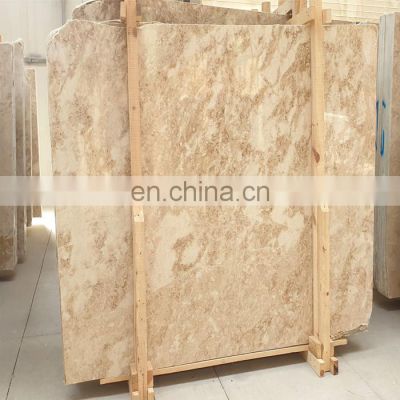 New Model Product Premium Selection Crema Cappuccino Marble Slabs Polished Made in Turkey CEM-SLB-41
