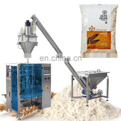 Full automatic maize flour milling packing machine 1kg corn flour packaging machine wheat flour packing machine