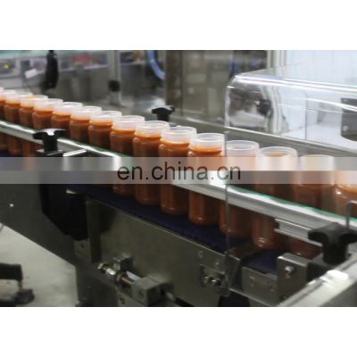 Hot sales automatic small ketchup filling packing machine for glass jars bottles ketchup liquid bottle filling machine