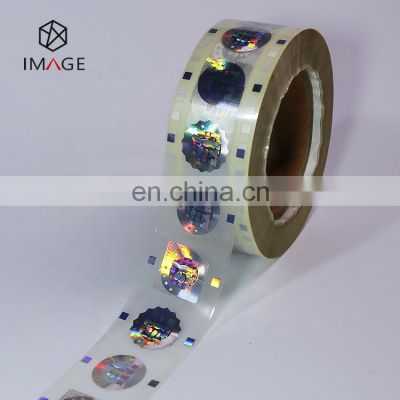 Make 3D Hot Stamping Holographic Foil Stickers for Paper Certificate
