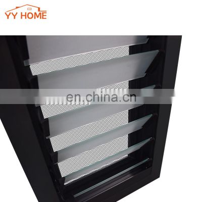 YY new design aluminium shutter window for home or apartment use