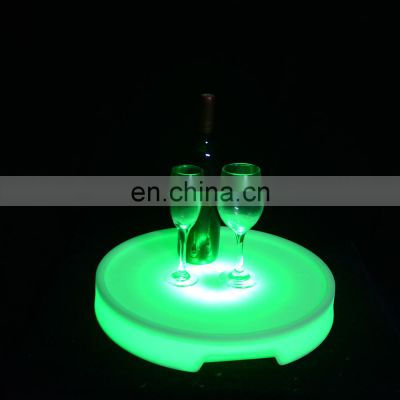 Champagne Wine Drinks Beer Bucket Portable Party Use Led Rechargeable PE material plastic waterproof color changing light up
