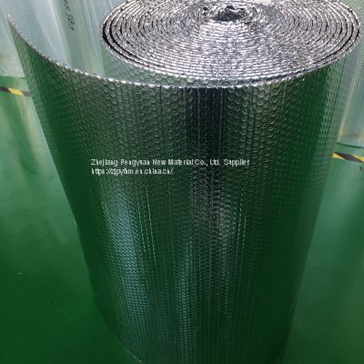 reflective aluminum foil air bubble aluminum insulation for thermal insulation material