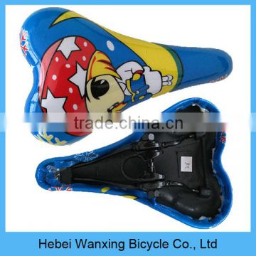 Popular customized leather bicycle saddle, bike saddle
