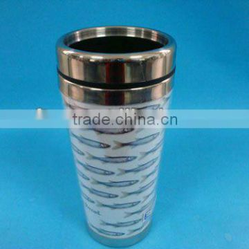 stainless steel tea cup with screw cap 300ml 350ml 500ml