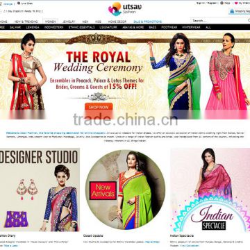 ecommerce website design,online store web
