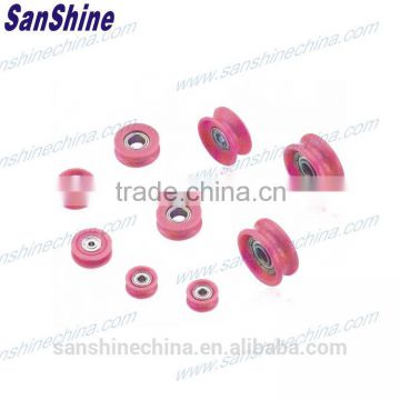 Ceramic wire guide pulley