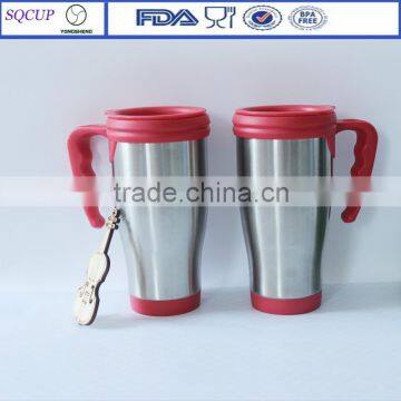 2014 nice plastic thermal coffee mug