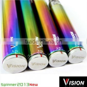 2013 Newest Vision 650mah/900mah/1300mAh Rainbow Color Vision Spinner battery