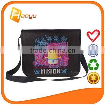 Recycle single shoulder long strap bag as promotional bags