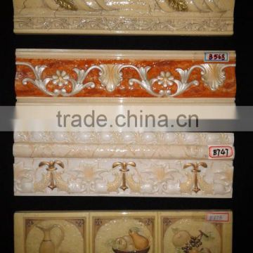 Popular decorative wall resin border tiles design
