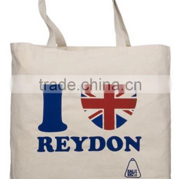 Fashion Style Organic Cotton Bag Recyclable Shopping Cotton Canvas Tote Bag