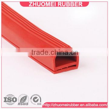 high quality e shape silicone rubber door seal