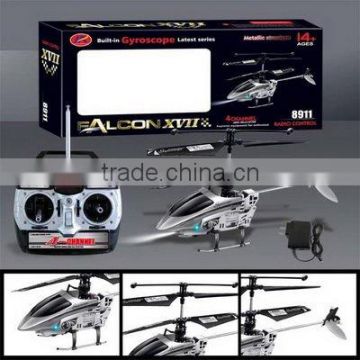 4CH DIE CAST R/C HELICOPTER WITH LIGHT AND GYRO