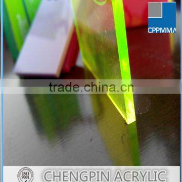 cheap colored perspex fluorescent panel