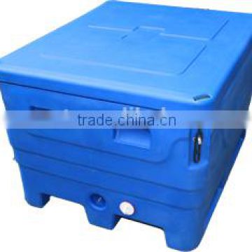 insulated plastic fish tubs, fish bin cooler , large container for transportation fish
